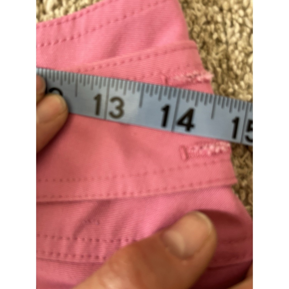 VTG Y2K Tail Tennis Golf Pleated Pink Wrap Mini micro Skirt coquette Size 10 - Picture 8 of 9